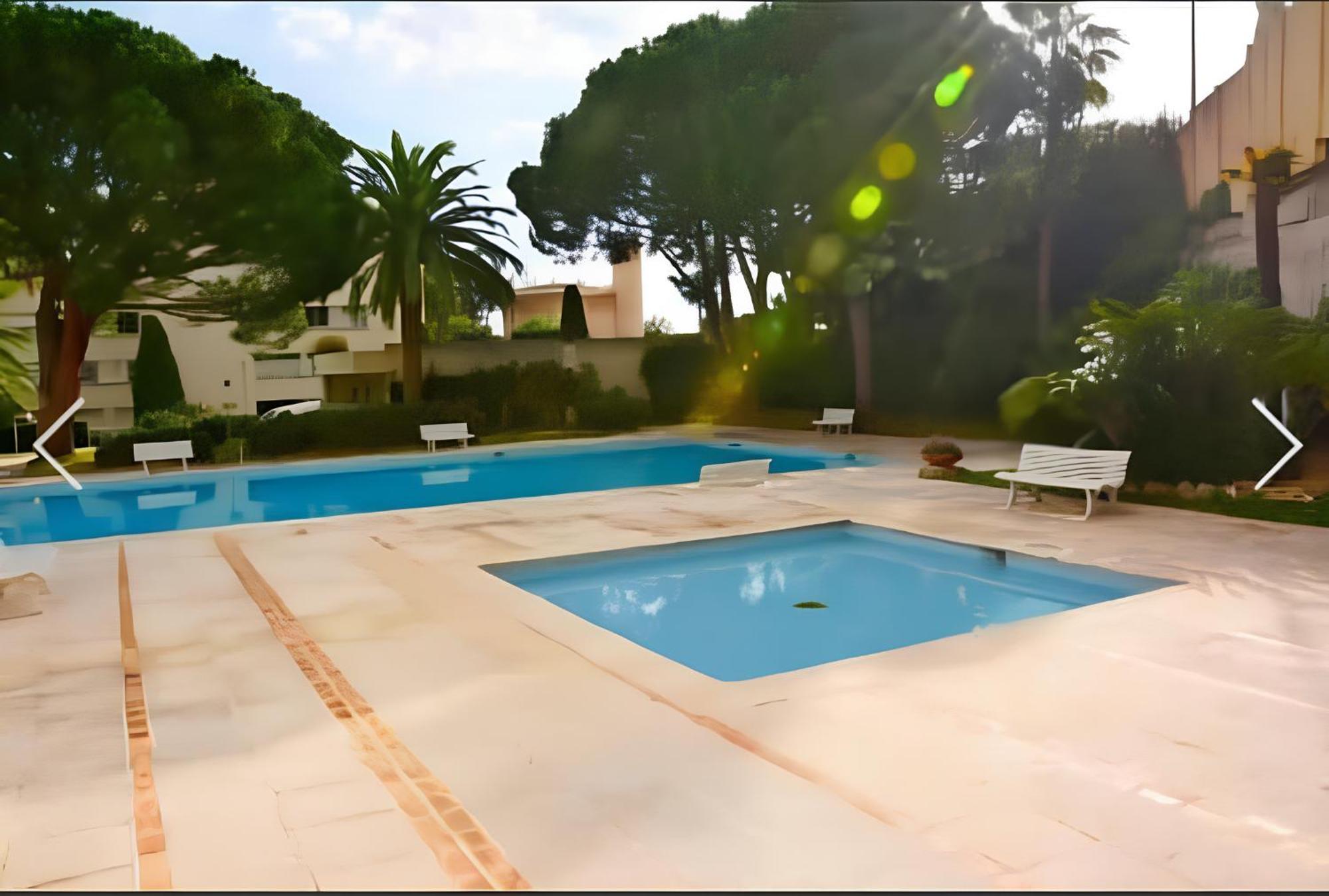 Golfe Juan Studio Dans Residence Avec Piscine Валорис Екстериор снимка